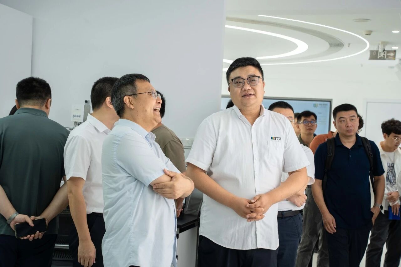 北京未来智能研究院理事长孙志斌一行到访威尔森参观交流